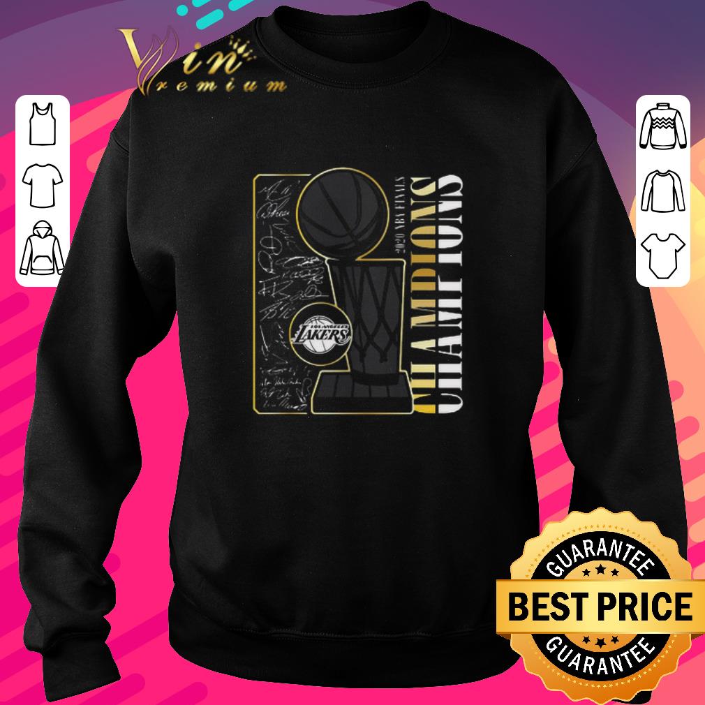 Premium Signature Los Angeles Lakers Champions shirt 2858094f premium signature los angeles lakers champions shirt 4 - Premium Signature Los Angeles Lakers Champions shirt