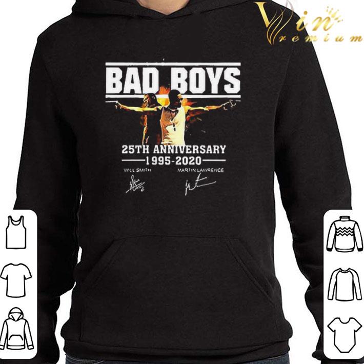 4c9bc1bb bad boys 25th anniversary 1995 2020 signatures shirt 4 - Bad Boys 25th Anniversary 1995 2020 Signatures shirt