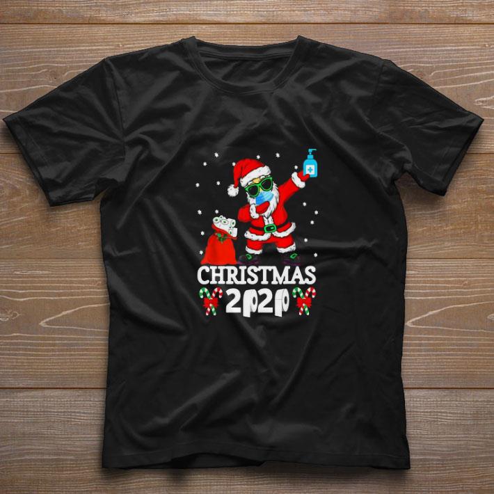 Awesome Santa Claus Dabbing Toilet Paper Christmas 2020 Sweater shirt