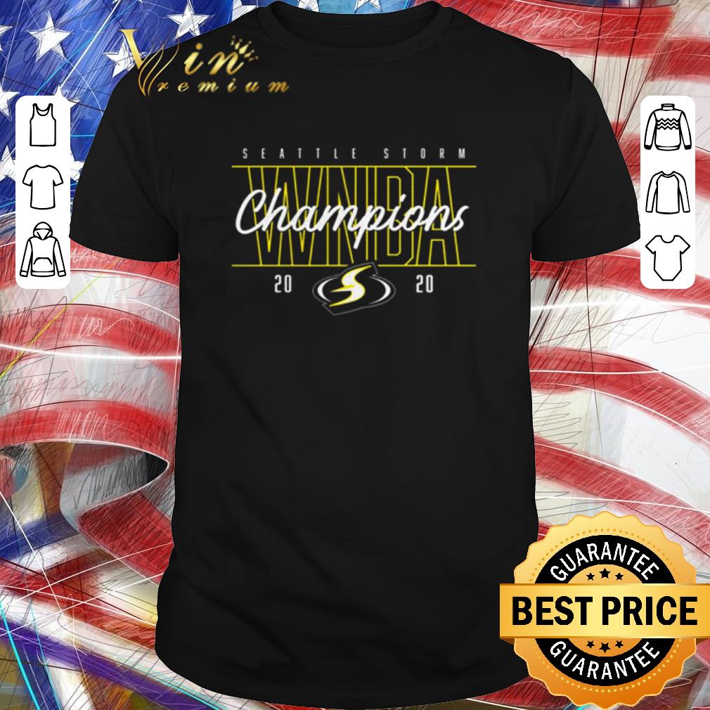 Hot Seattle Storm Champions 2020 logo shirt