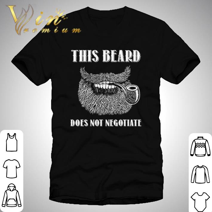 This beard does not negotiate shirt