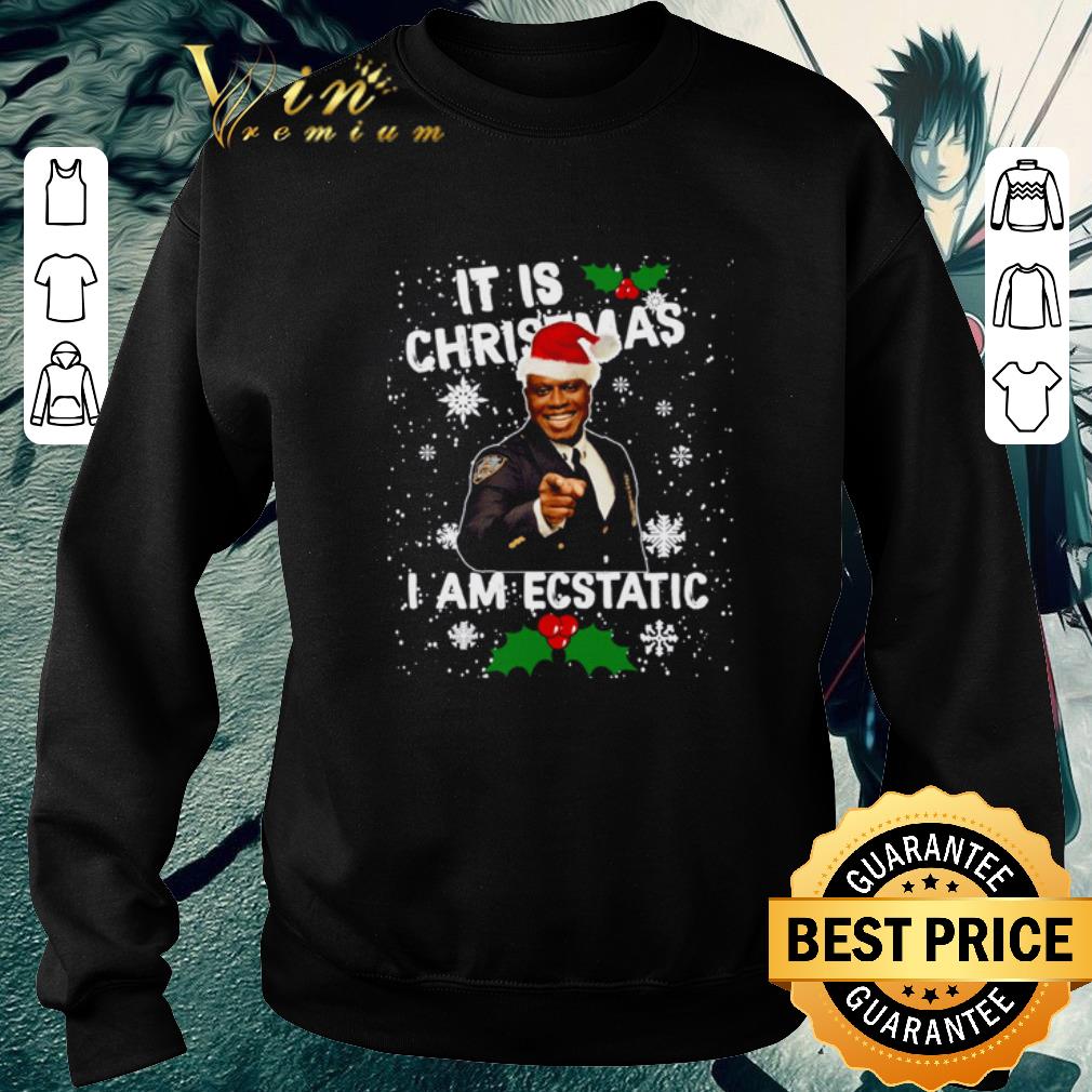aa31ab3f funny captain raymond holt it is christmas i am ecstatic sweater shirt 4 - Funny Captain Raymond Holt It is Christmas I am Ecstatic sweater shirt