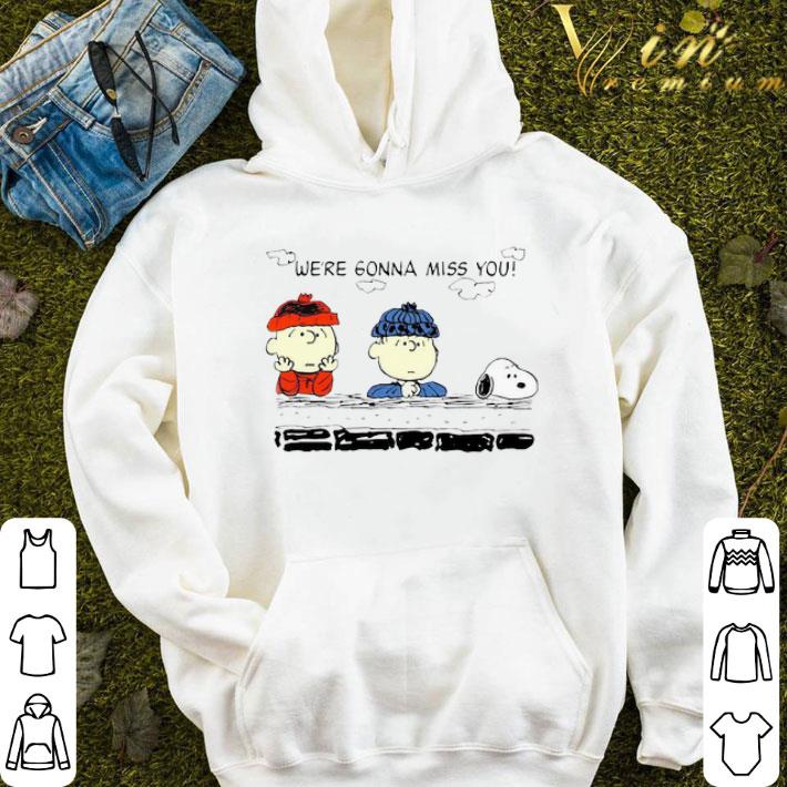 Charlie Brown And Snoopy We’re Gonna Miss You shirt bde1f79a charlie brown and snoopy we re gonna miss you shirt 4 - Charlie Brown And Snoopy We’re Gonna Miss You shirt