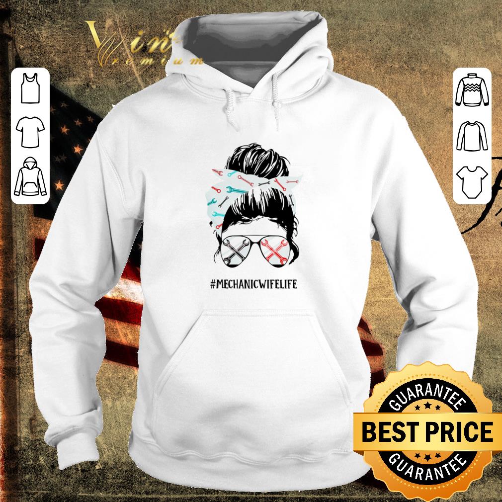 Official Girl wearing glasses and bandana crazy Mechanic’s #mechanicwifelife shirt c1e25342 official girl wearing glasses and bandana crazy mechanic s mechanicwifelife shirt 4 - Official Girl wearing glasses and bandana crazy Mechanic’s #mechanicwifelife shirt
