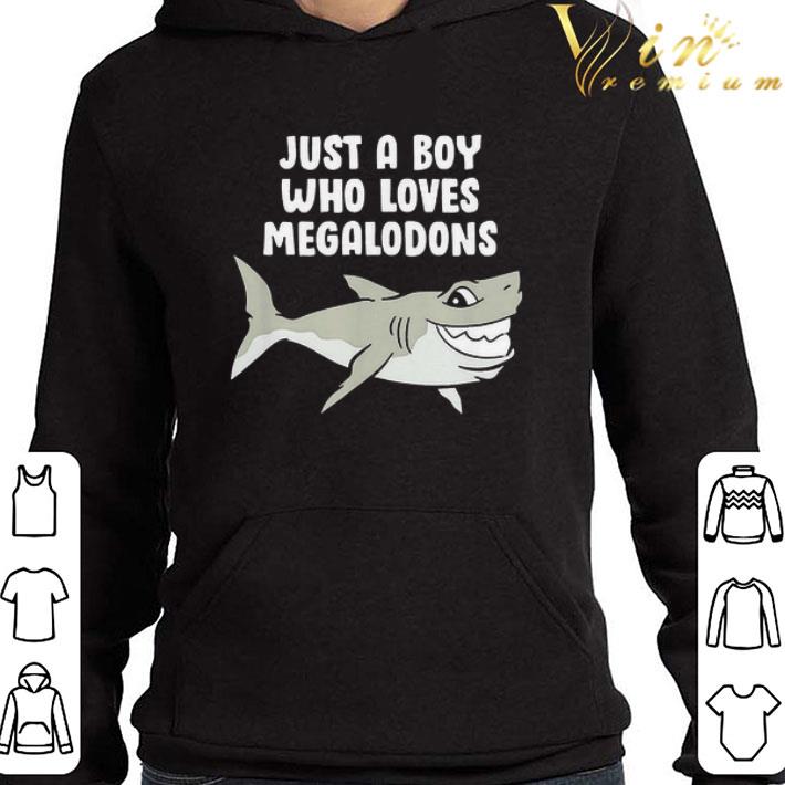 eb598a12 just a boy who loves megalodons shirt 4 - Just A Boy Who Loves Megalodons shirt