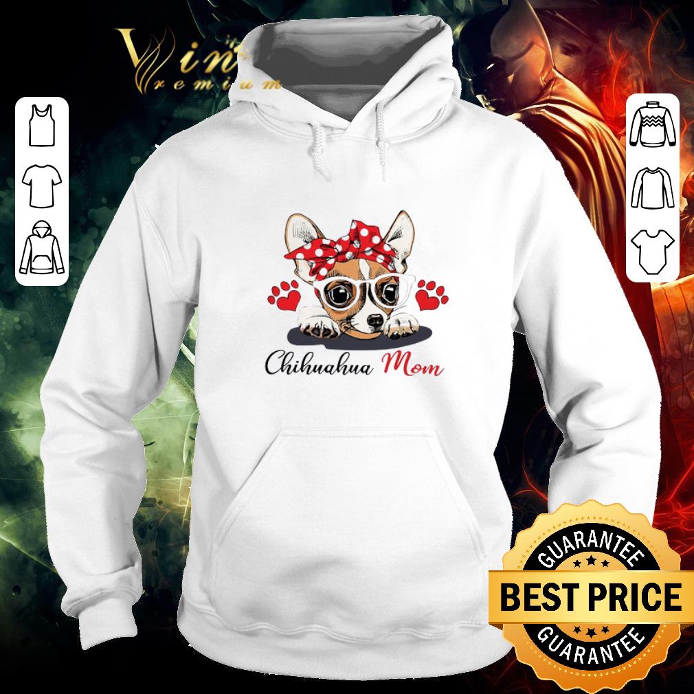 4575a272 original chihuahua dog mom paw heart shirt 4 - Original Chihuahua Dog Mom Paw Heart shirt
