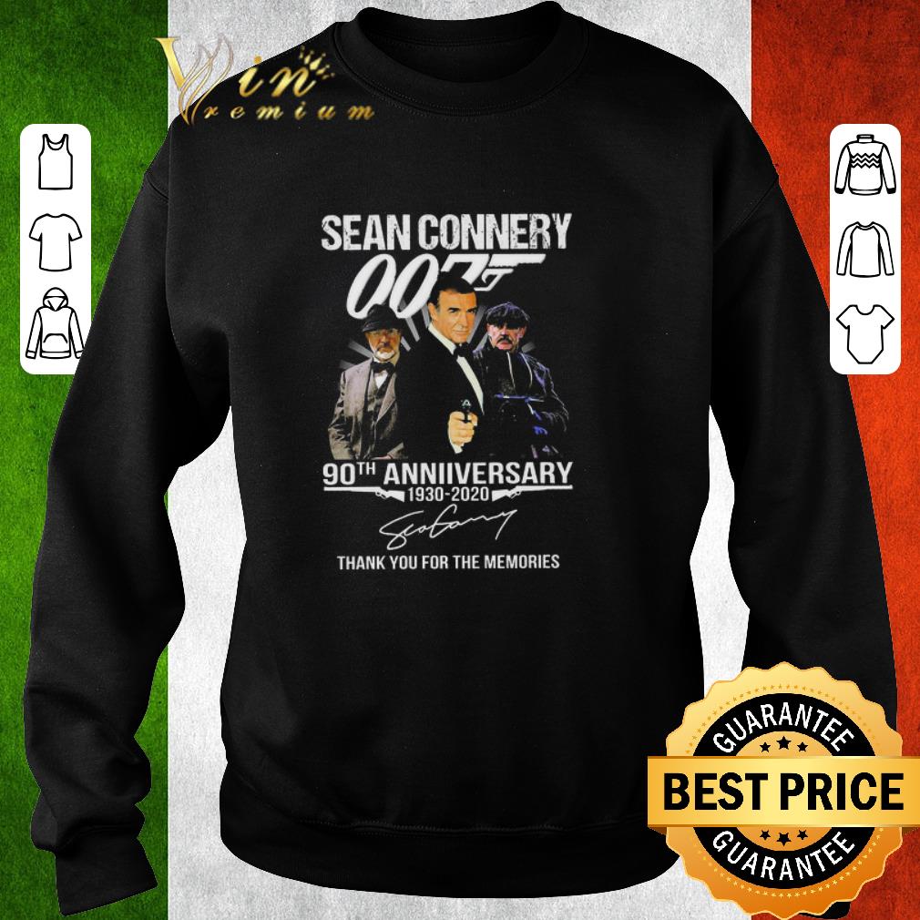 9bf0ab6b original sean connery 007 90th anniversary 1930 2020 thank you for the memories shirt 4 - Original Sean Connery 007 90th Anniversary 1930 2020 Thank You For The Memories shirt