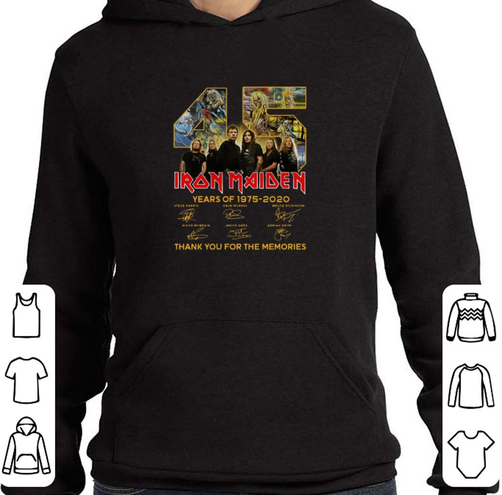 Hot 45 Years Of Iron Maiden 1975 2020 Thank You For The Memories Signatures shirt a261c092 hot 45 years of iron maiden 1975 2020 thank you for the memories signatures shirt 4 - Hot 45 Years Of Iron Maiden 1975 2020 Thank You For The Memories Signatures shirt