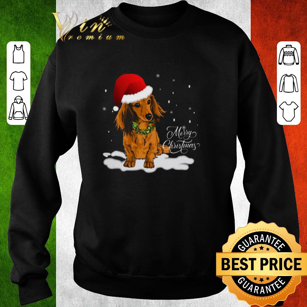 aaae13d8 original dachshund merry christmas shirt 4 - Original Dachshund Merry Christmas shirt