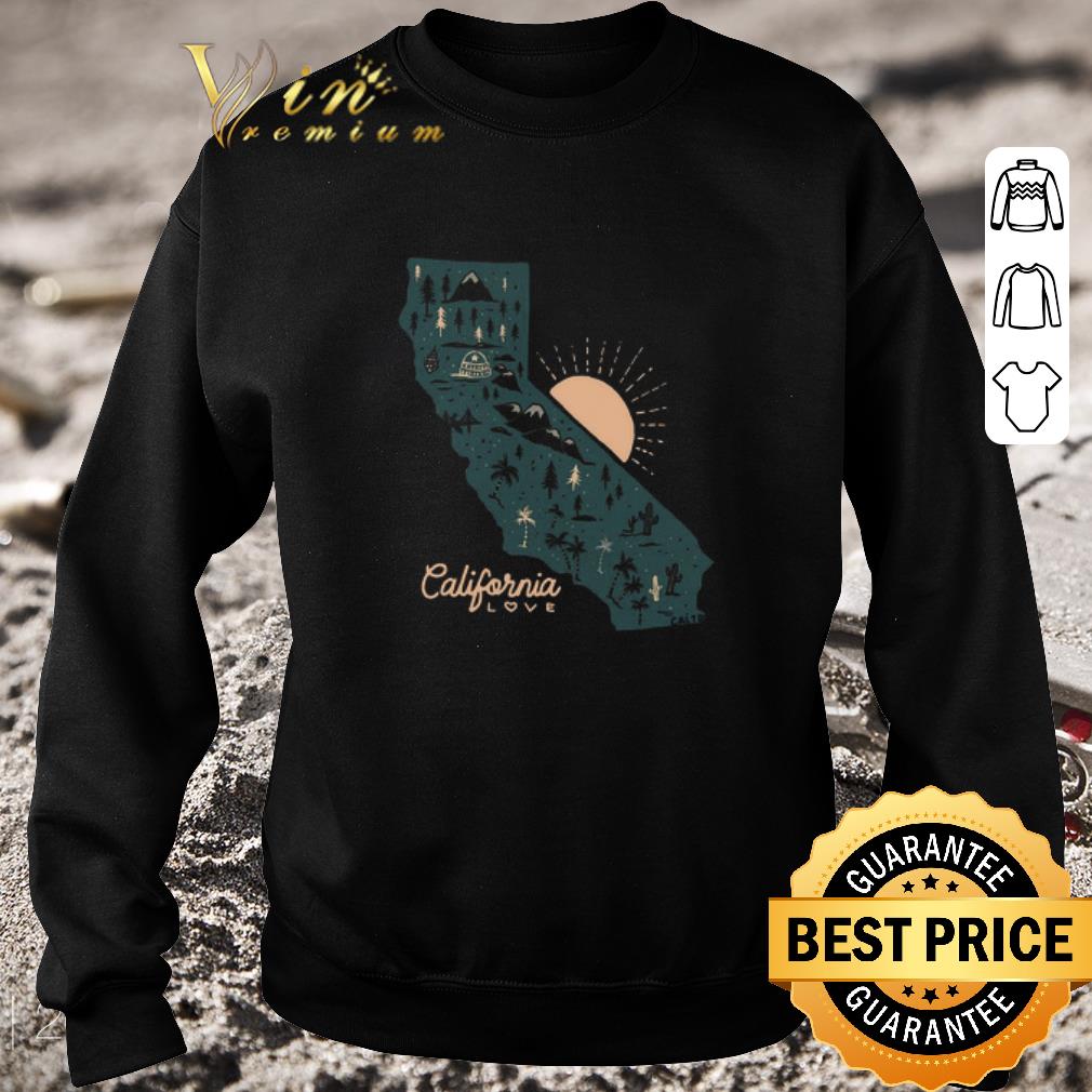 Original Map California Love Vintage shirt c25f4c13 original map california love vintage shirt 4 - Original Map California Love Vintage shirt