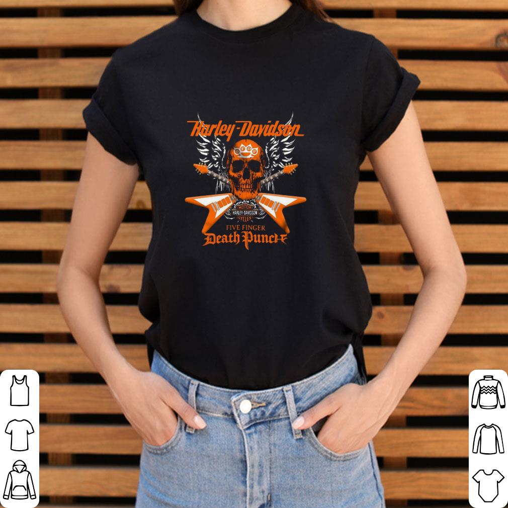 Nice Skull Harley Davidson Motorcycles Five Finger Death Punch shirt Nice Skull Harley Davidson Motorcycles Five Finger Death Punch shirt
