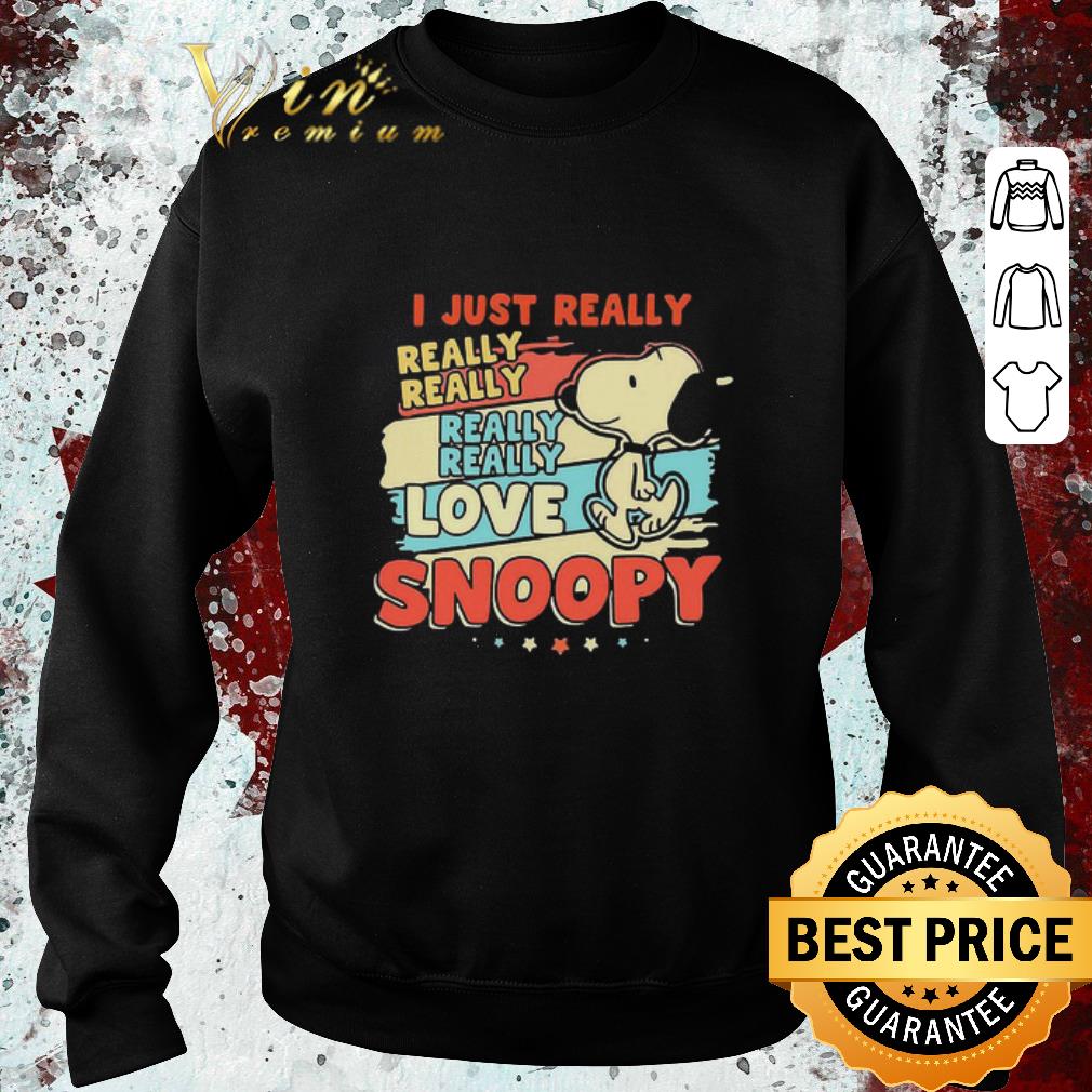 fd37ce39 official i just really really really really love snoopy shirt 4 - Official I Just Really Really Really Really Love Snoopy shirt