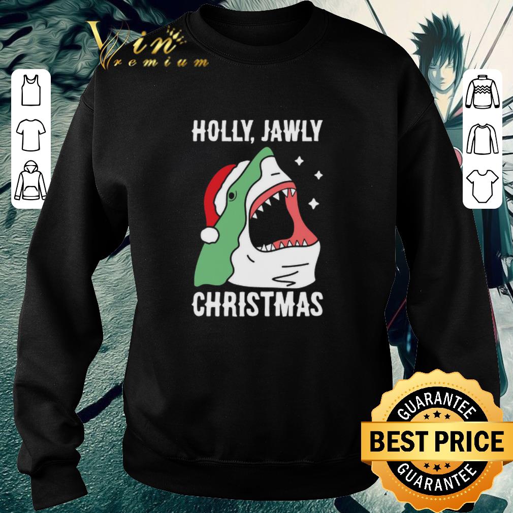 2046b98a funny shark holly jawly christmas shirt 4 - Funny Shark Holly Jawly Christmas shirt