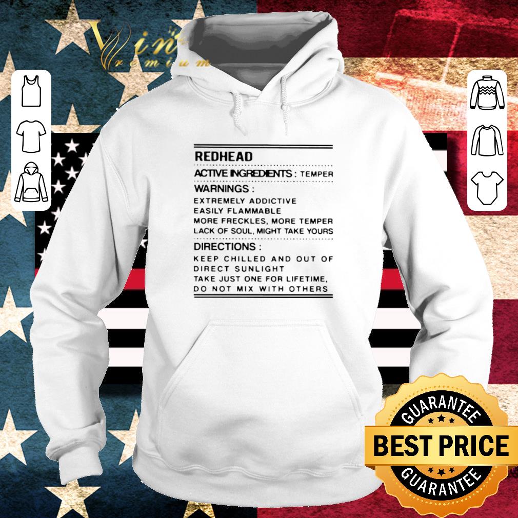 29043970 funny redhead active ingredients temper warnings extremely addictive shirt 4 - Funny Redhead Active Ingredients Temper Warnings Extremely Addictive shirt
