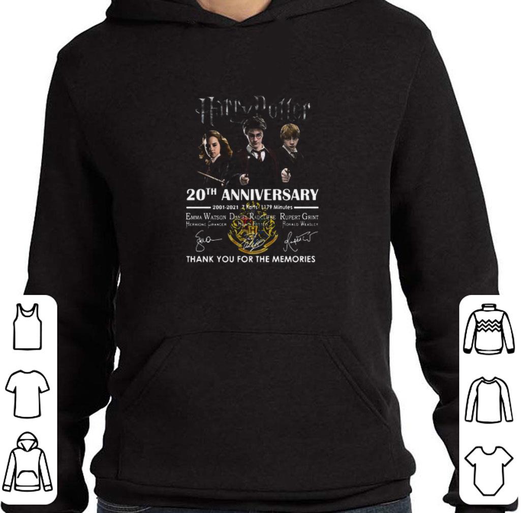 Awesome Official Harry Potter 20th Anniversary 2001 2021 7 Parts 1179 Minutes Thank You For The Memories Signatures shirt 357a7482 awesome official harry potter 20th anniversary 2001 2021 7 parts 1179 minutes thank you for the memories signatures shirt 4 - Awesome Official Harry Potter 20th Anniversary 2001 2021 7 Parts 1179 Minutes Thank You For The Memories Signatures shirt