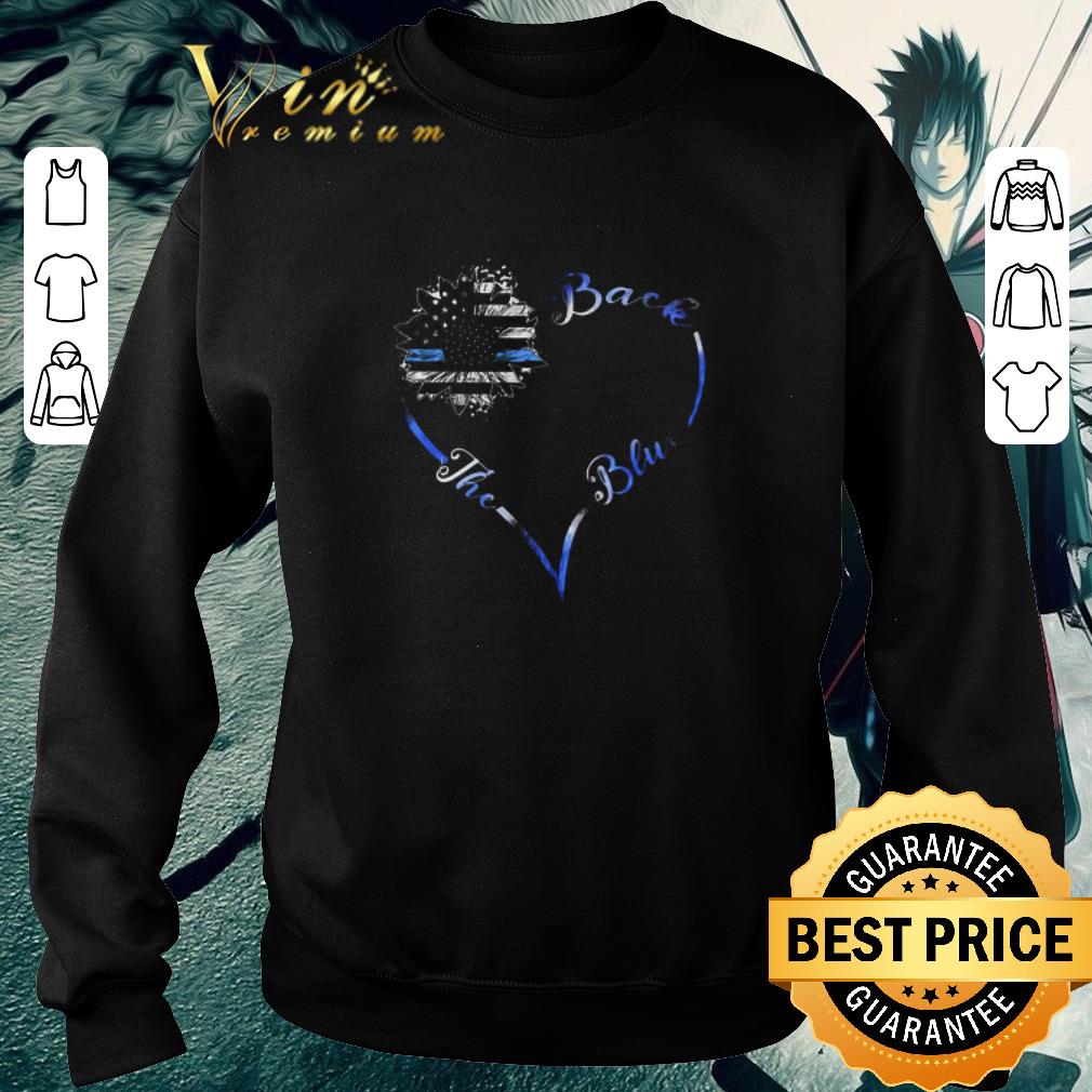 3a0769d5 original back the blue heart shirt 4 - Original Back The Blue Heart shirt