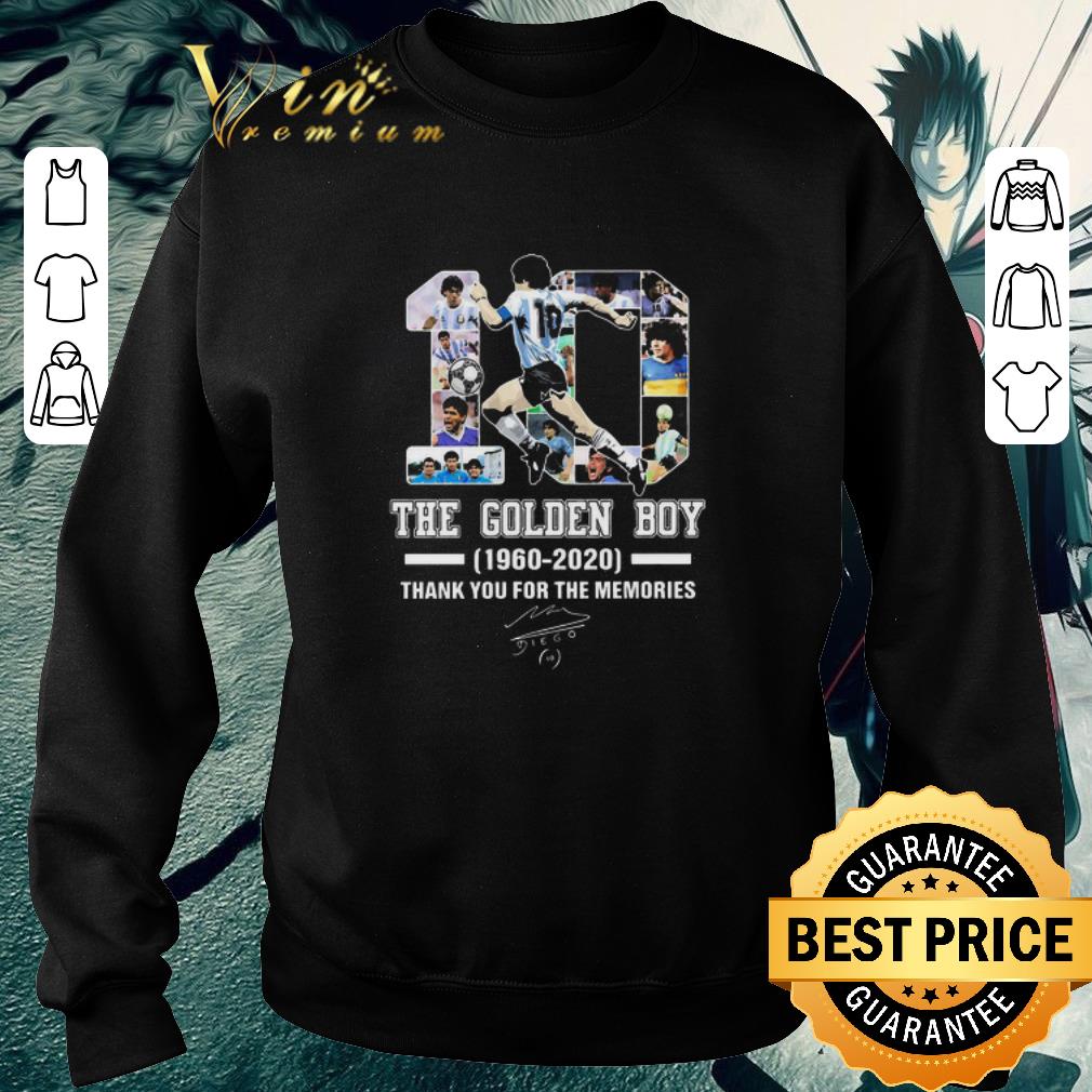 Original Diego Maradona 10 The Golden Boy 1960 2020 Thank You For The Memories Signature shirt 53429895 original diego maradona 10 the golden boy 1960 2020 thank you for the memories signature shirt 4 - Original Diego Maradona 10 The Golden Boy 1960 2020 Thank You For The Memories Signature shirt