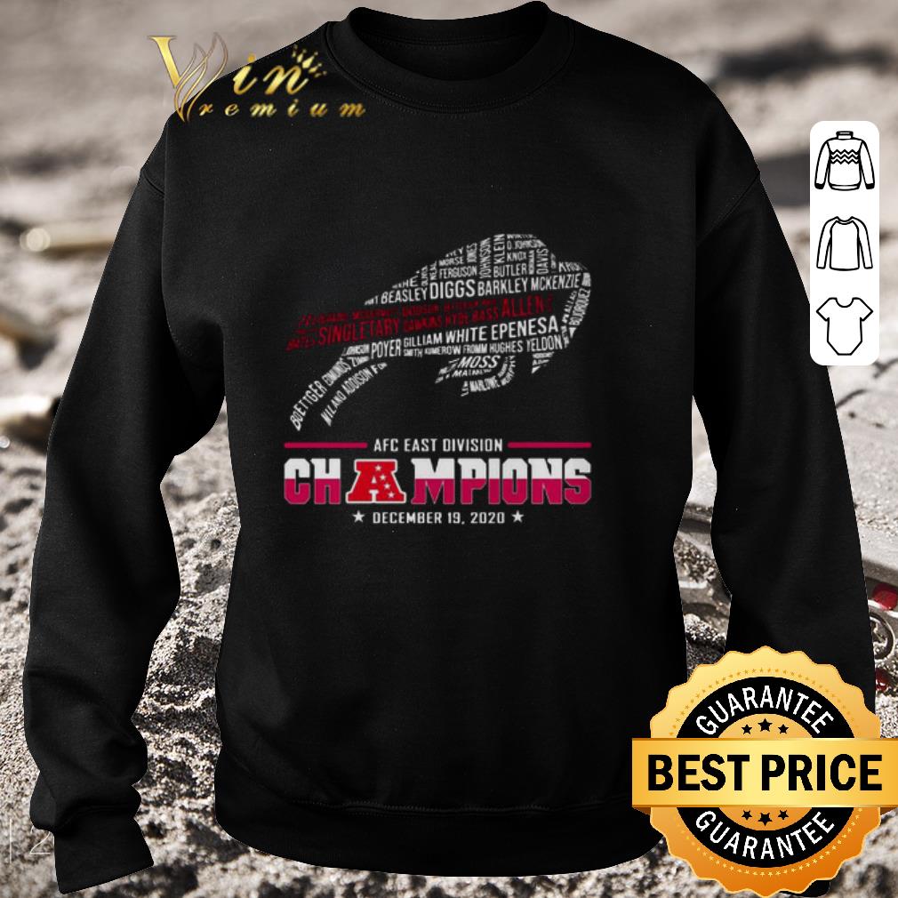 Awesome Name Players Buffalo Bills AFC East Division Champions December 19 2020 shirt a00ecdfe awesome name players buffalo bills afc east division champions december 19 2020 shirt 4 - Awesome Name Players Buffalo Bills AFC East Division Champions December 19 2020 shirt