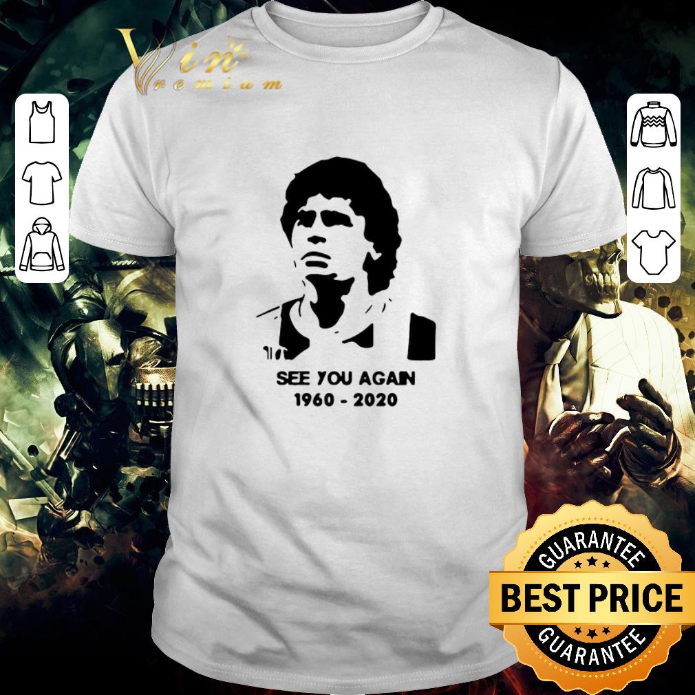 Hot Diego Maradona See You Again 1960 2020 shirt