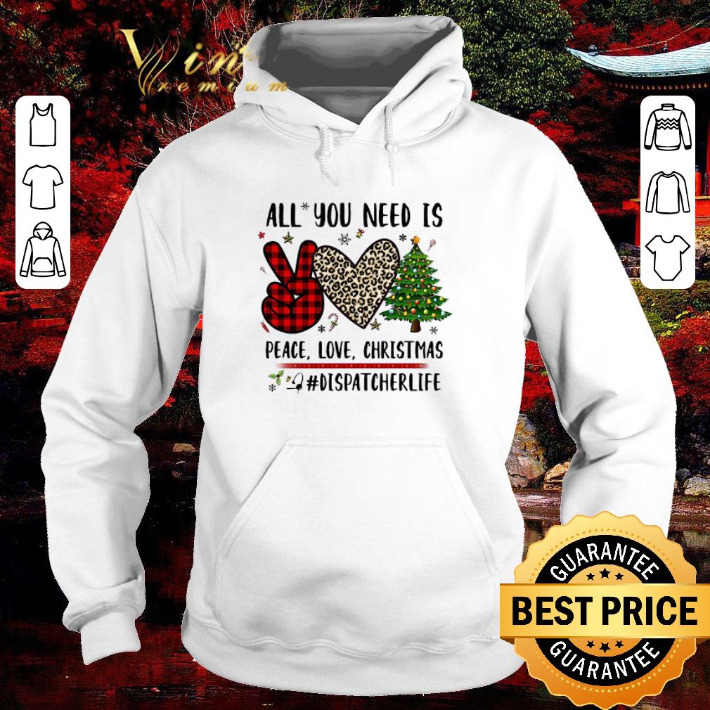 d98c8d3a pretty all you need is peace love christmas dispatcher life christmas sweater shirt 4 - Pretty All You Need Is Peace Love Christmas Dispatcher Life Christmas Sweater shirt