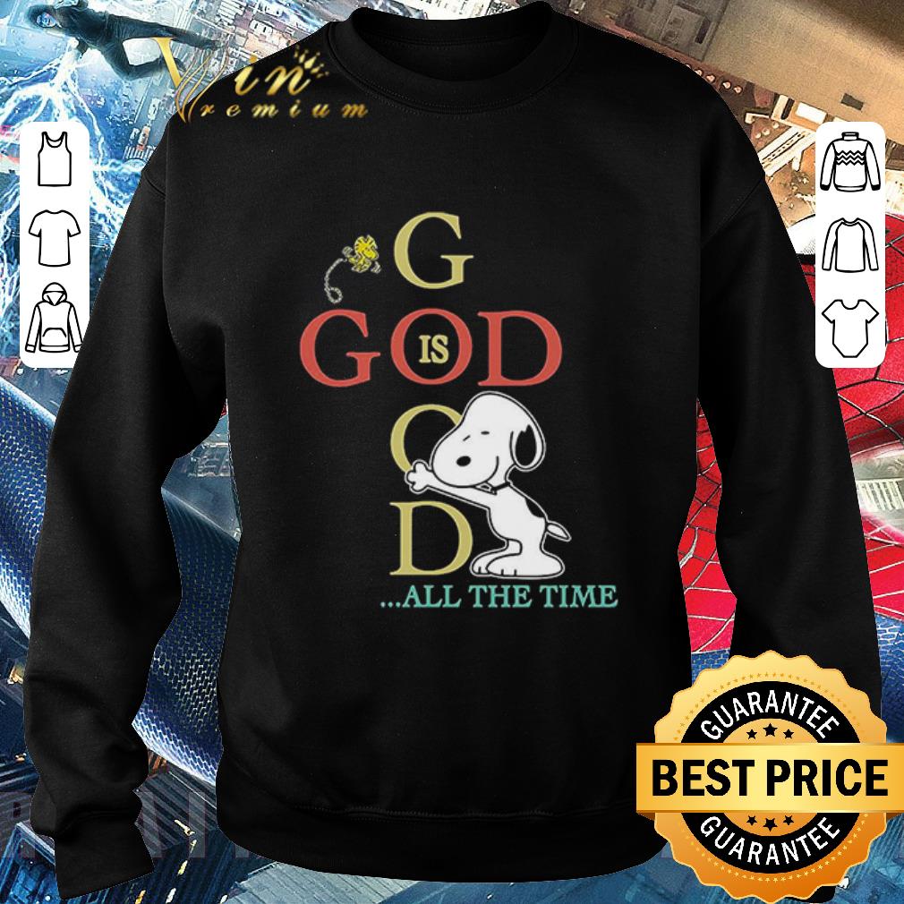 Pretty Snoopy And Woodstock God Is Good All The Time shirt 98e309e1 pretty snoopy and woodstock god is good all the time shirt 4 - Pretty Snoopy And Woodstock God Is Good All The Time shirt