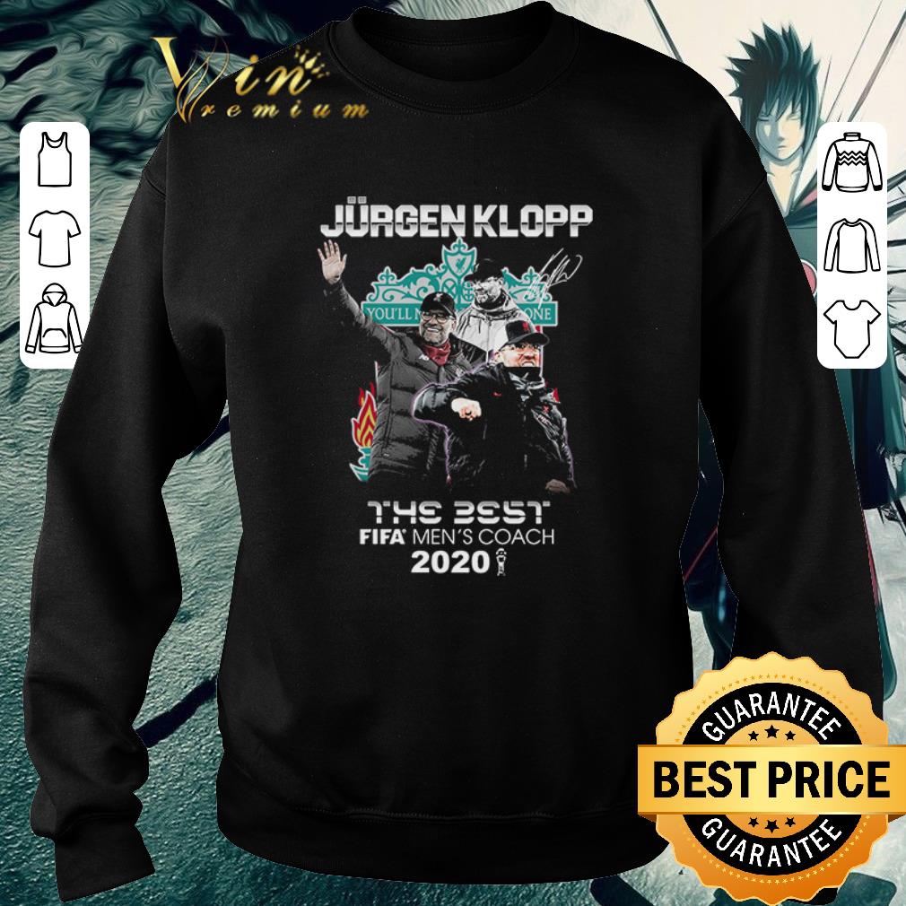 db7cd6c3 awesome jurgen klopp the best fifa men s coach 2020 signature shirt 4 - Awesome Jurgen Klopp The Best Fifa Men’s Coach 2020 Signature shirt