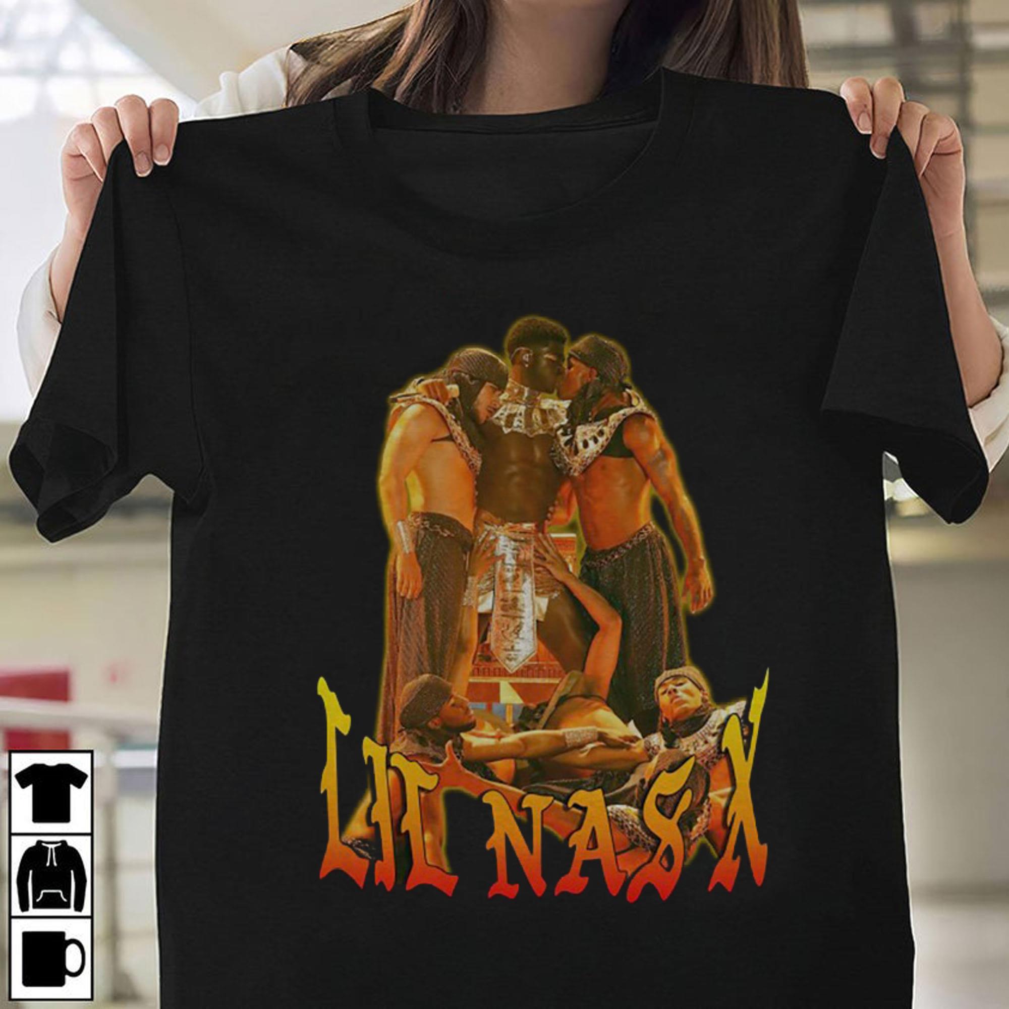 Lil Nas X Crewneck T-shirt, Montero Shirt