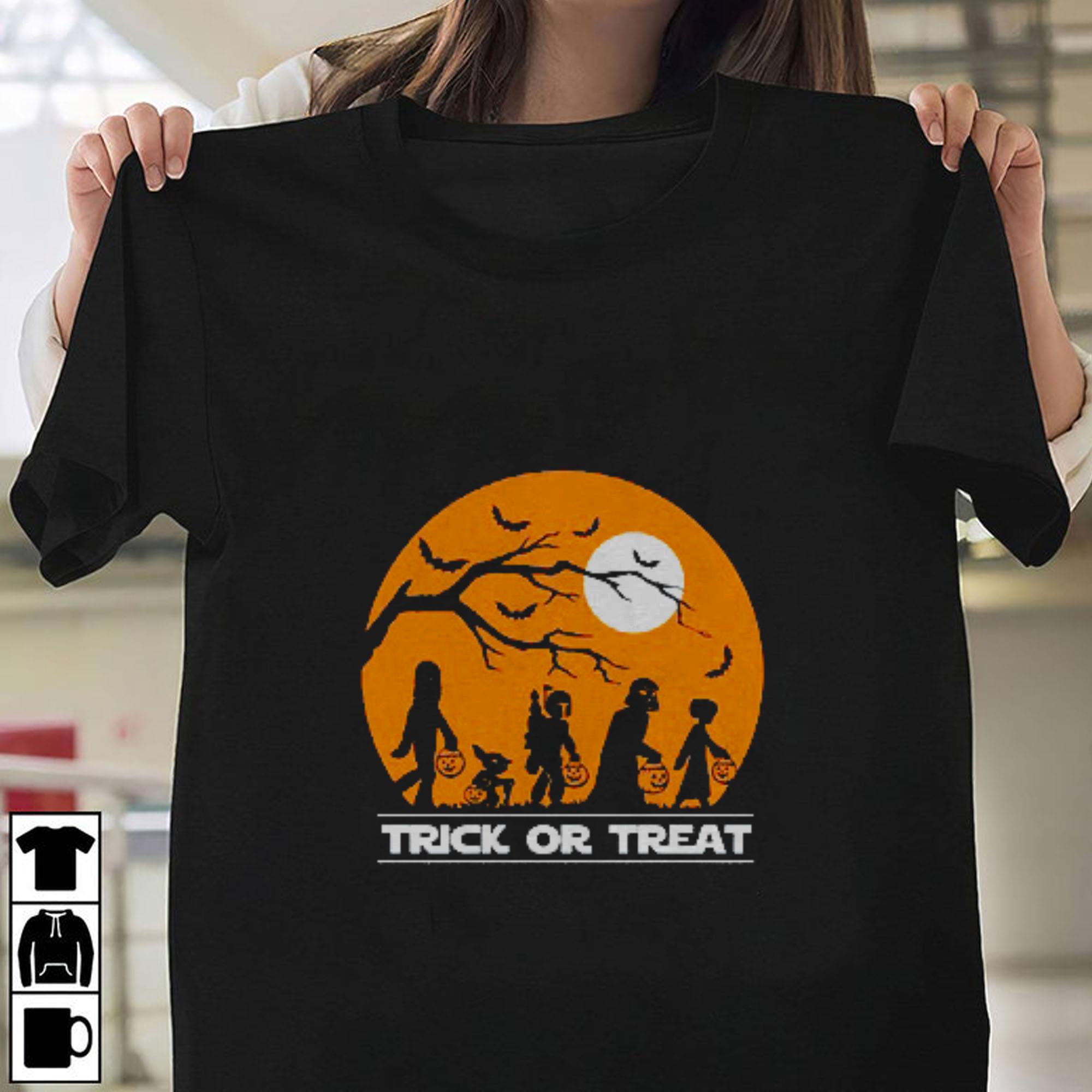 Star Wars Halloween Trick Or Treat Halloween Shirt, Halloween Shirt, Pumpkin Shirt Star Wars Halloween Trick Or Treat Halloween Shirt Halloween Shirt Pumpkin Shirt 1 - Star Wars Halloween Trick Or Treat Halloween Shirt, Halloween Shirt, Pumpkin Shirt