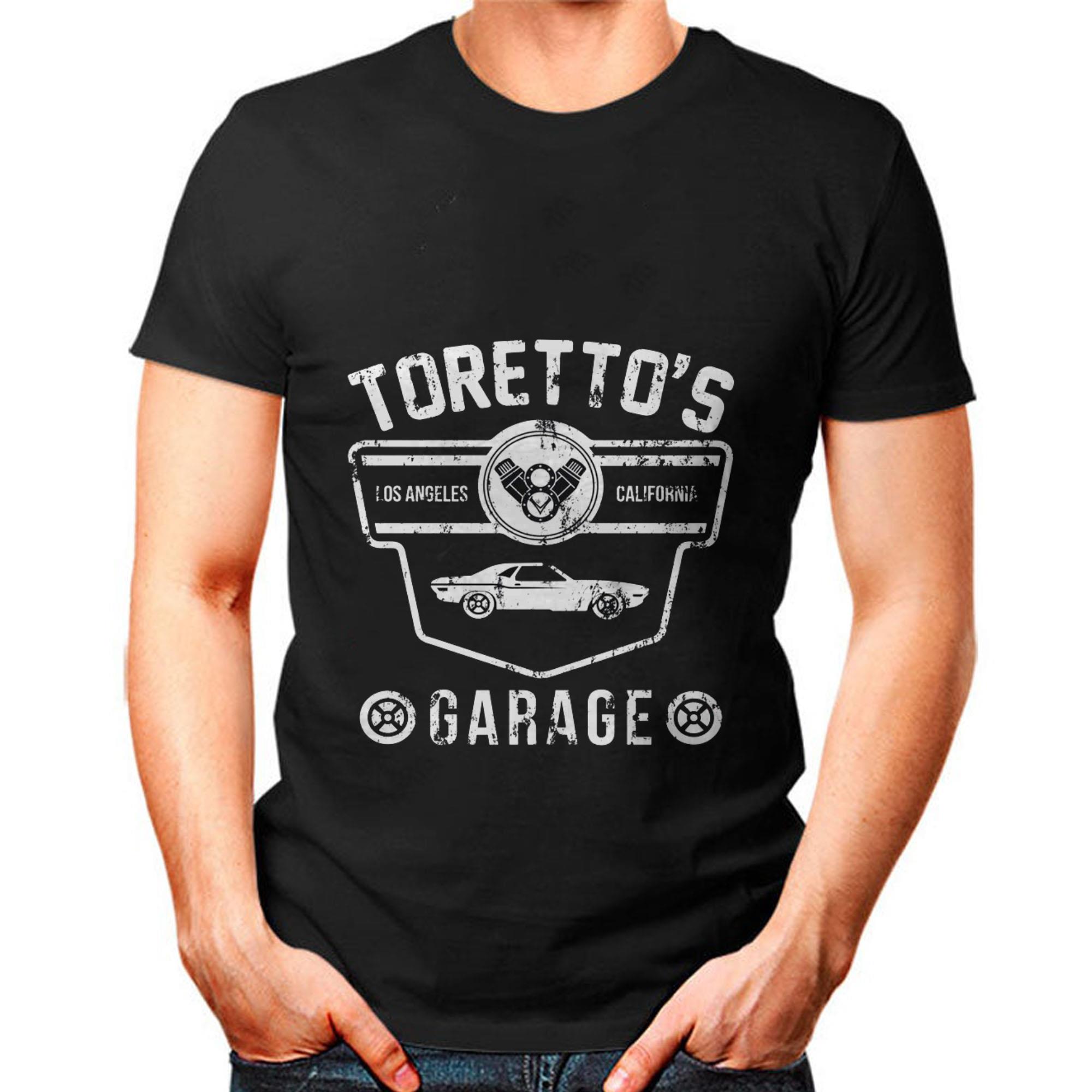 Toretto's Garage Furious Muscle Car , Fast & Furious Shirt Toretto s Garage Furious Muscle Car Fast Furious Shirt 1 - Toretto's Garage Furious Muscle Car , Fast & Furious Shirt