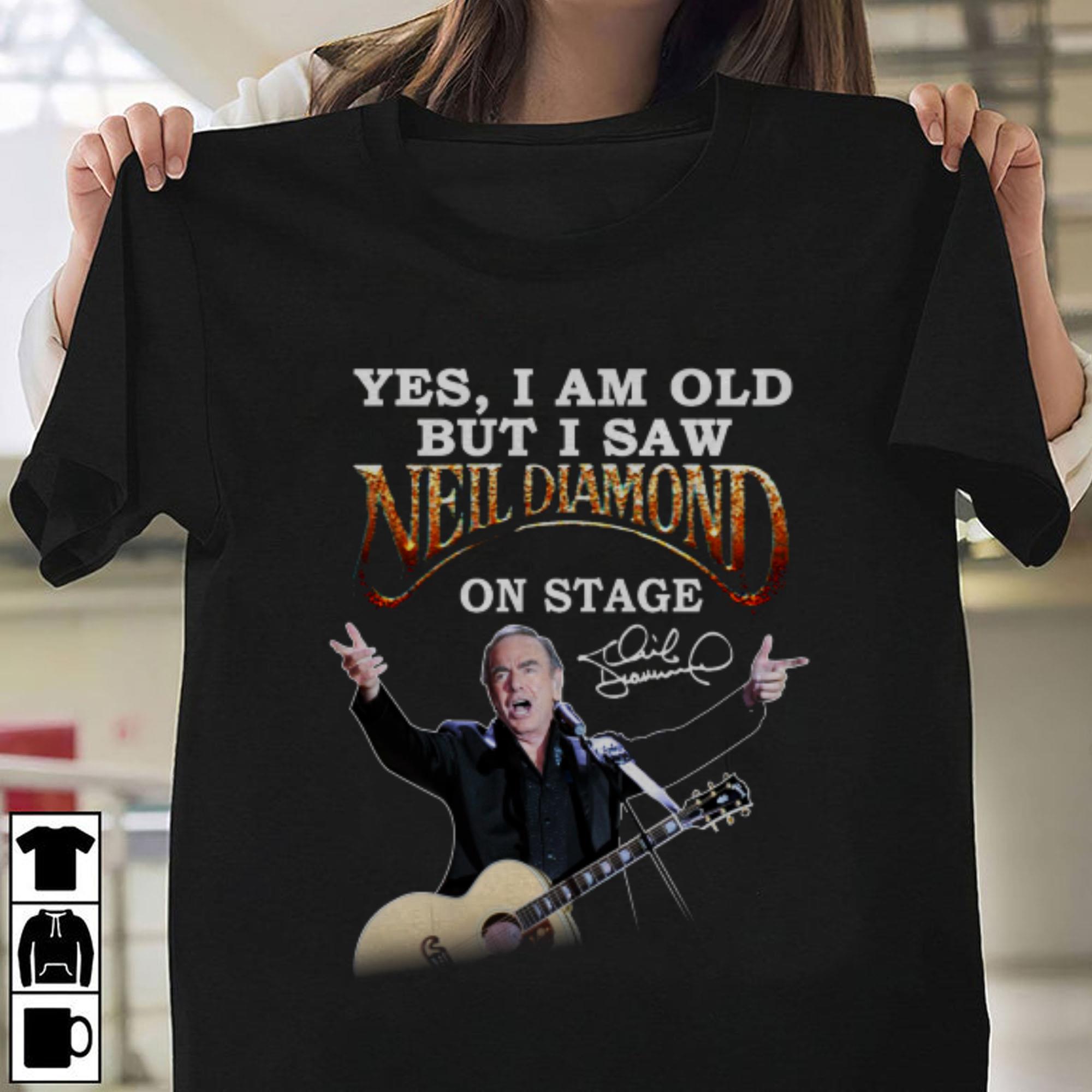 Yes,Nell Diamond On Stage Tshirt Yes Nell Diamond On Stage Tshirt 1 - Yes,Nell Diamond On Stage Tshirt