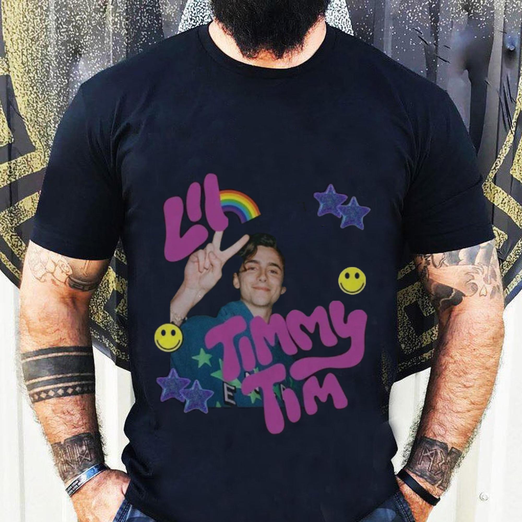 Awesome Lil Timmy Tim T Shirt, Vtg Timothee Chalamet T-Shirt