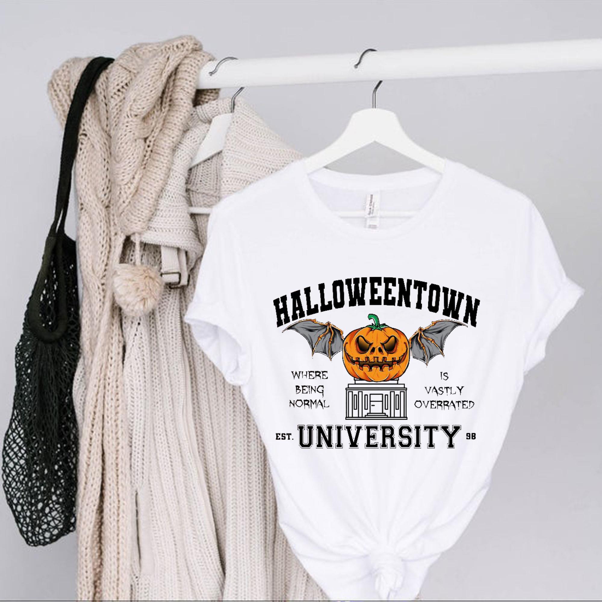 Halloweentown University Where Being Normal Is Vastly Overrated Tshirt Halloweentown University Where Being Normal Is Vastly Overrated Tshirt 1 - Halloweentown University Where Being Normal Is Vastly Overrated Tshirt