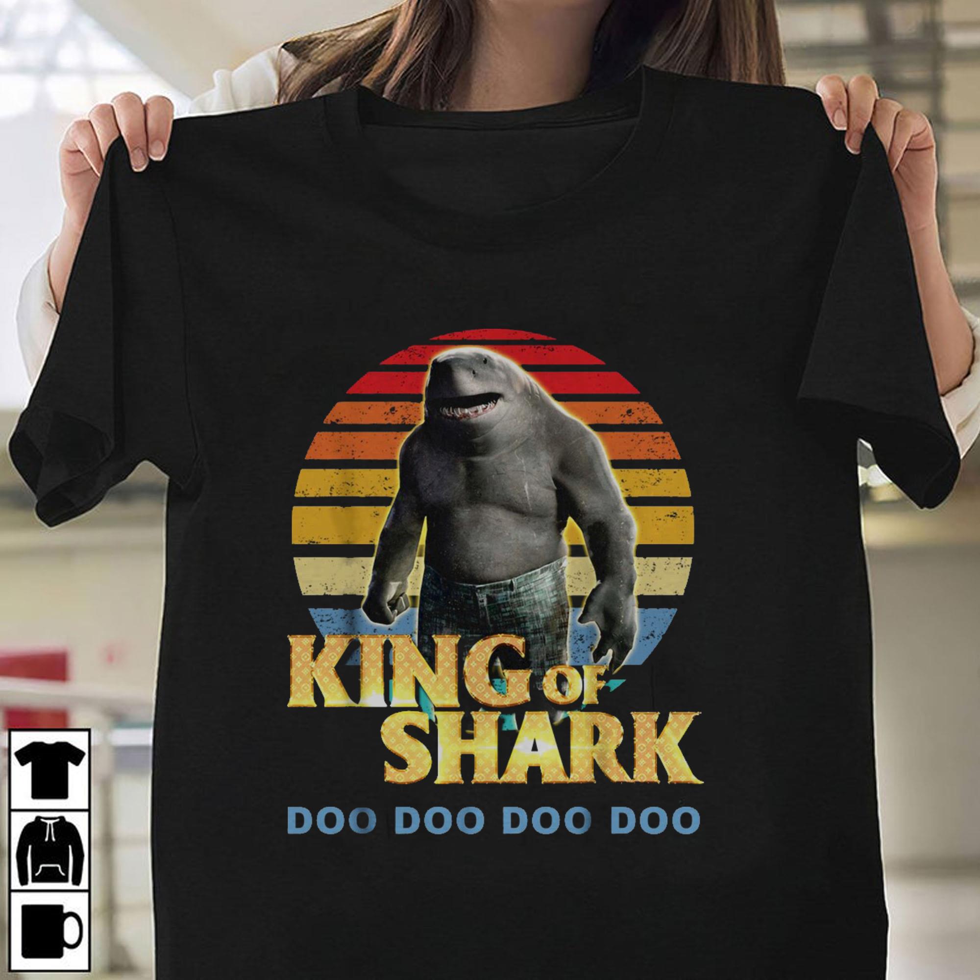 Officially King Of Shark Doo Doo Doo Doo Tshirt Officially King Of Shark Doo Doo Doo Doo Tshirt 1 - Officially King Of Shark Doo Doo Doo Doo Tshirt