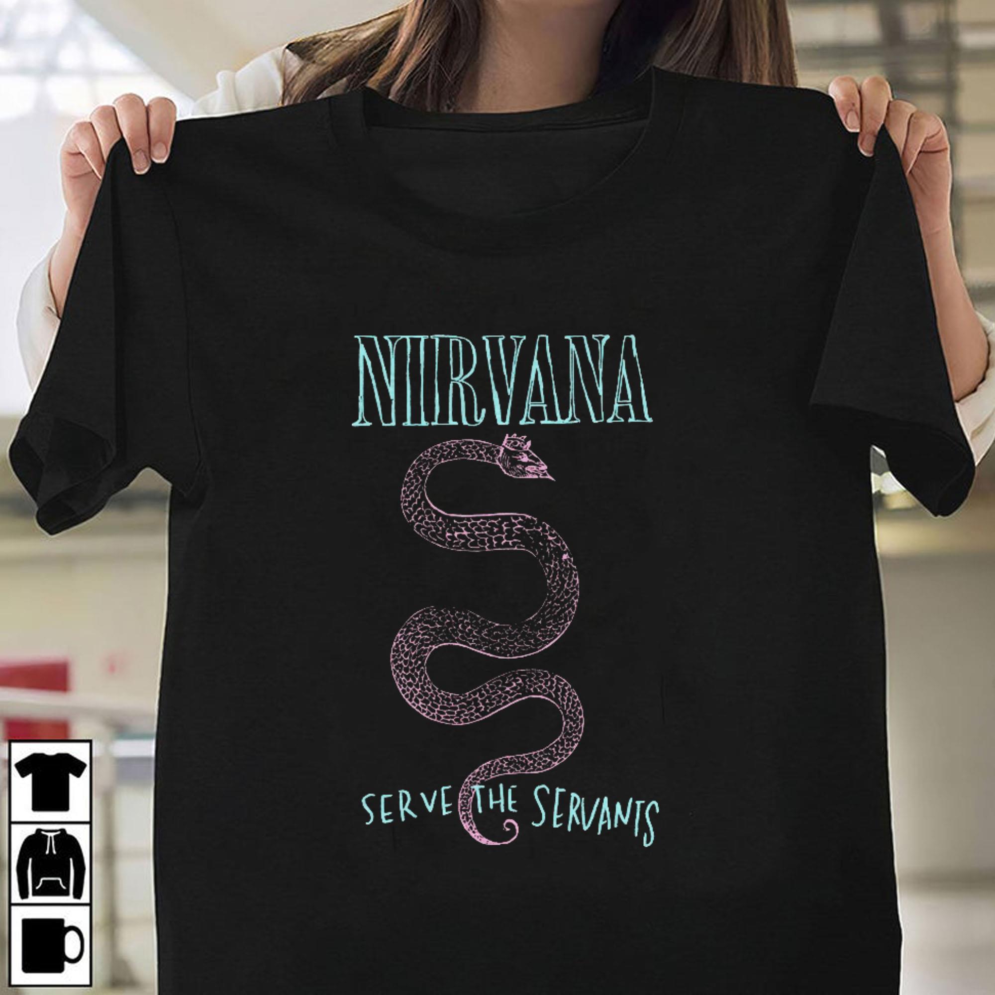 Officially Nirvana Serve The Servants T-shirt, Rock Band T-shirt Officially Nirvana Serve The Servants T shirt Rock Band T shirt 1 - Officially Nirvana Serve The Servants T-shirt, Rock Band T-shirt