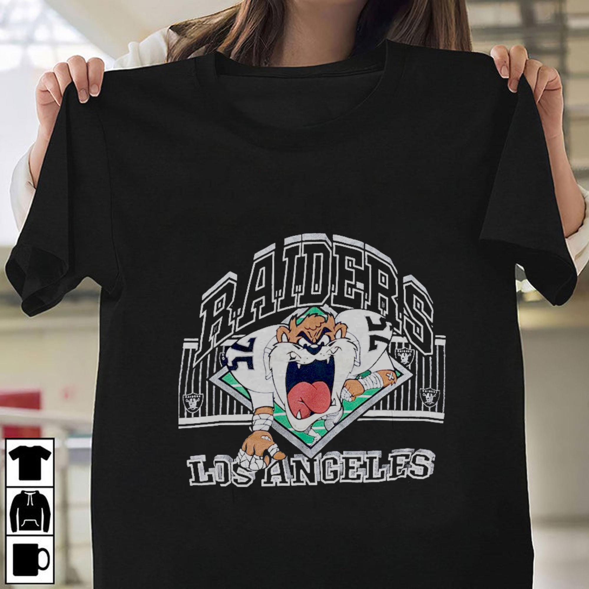 Vintage NFL Oakland Raiders Looney Tunes Shirt