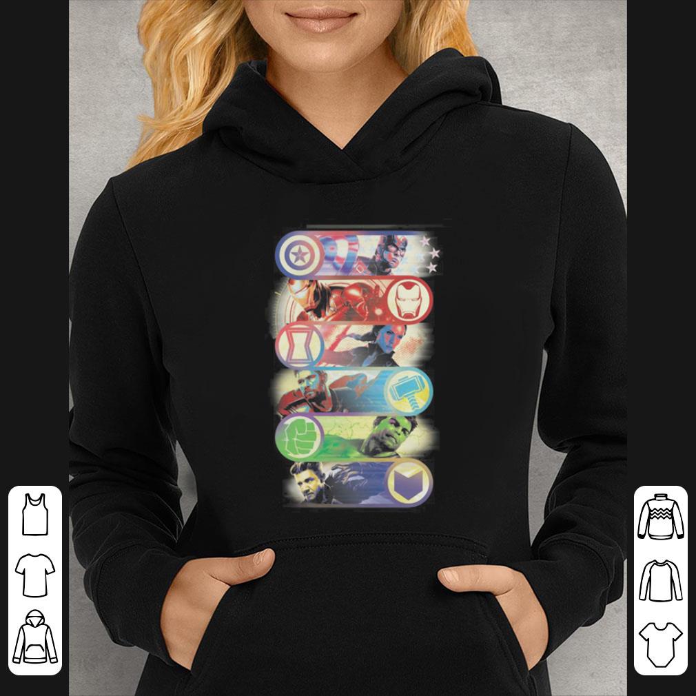Avengers Endgame Captain America Iron man Black Widow Thor Hulk Hawkeye one last fight shirt 4 - Avengers Endgame Captain America Iron man Black Widow Thor Hulk Hawkeye one last fight shirt