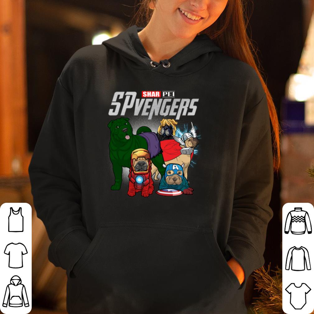 Marvel Avengers Shar Pei SPvenger shirt 4 - Marvel Avengers Shar Pei SPvenger shirt