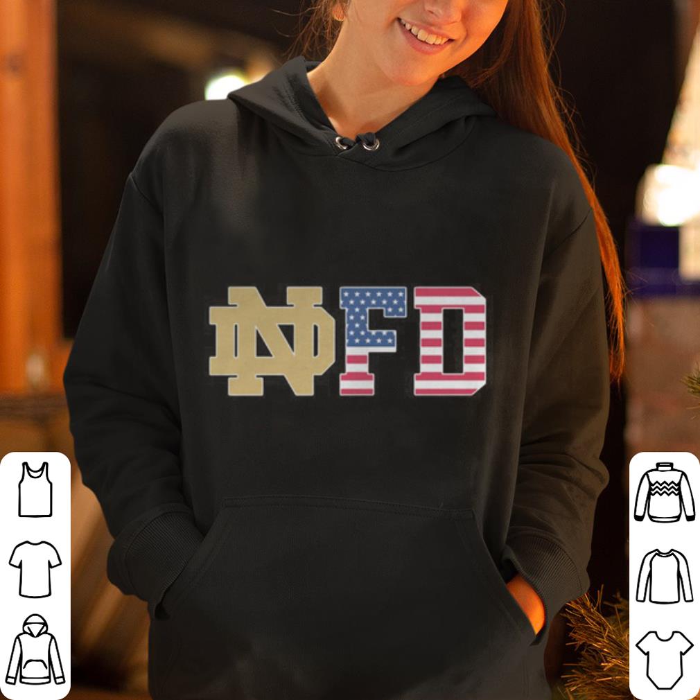Notre Dame Fire Department Sau shirt 4 - Notre Dame Fire Department Sau shirt