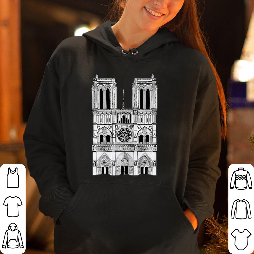 Notre Dame in Paris on the Fire shirt 4 - Notre Dame in Paris on the Fire shirt