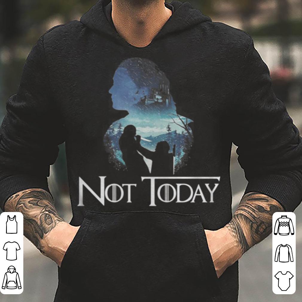 Arya Stark Game Of Thrones Not today shirt 4 - Arya Stark Game Of Thrones Not today shirt