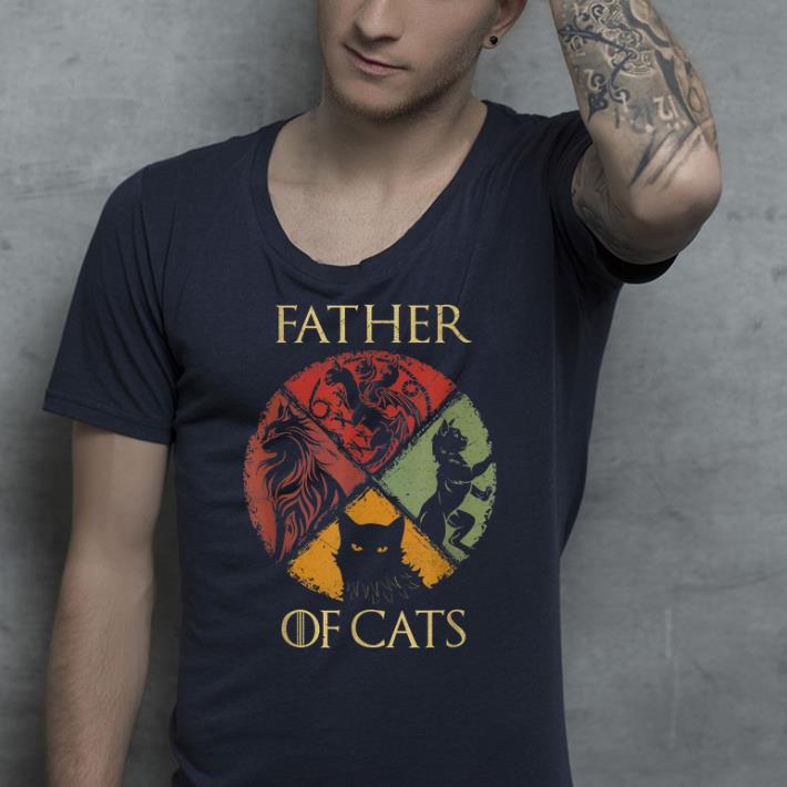 Father of Cats Cat Lovers Cat Dad Gift shirt 4 - Father of Cats - Cat Lovers Cat Dad Gift shirt
