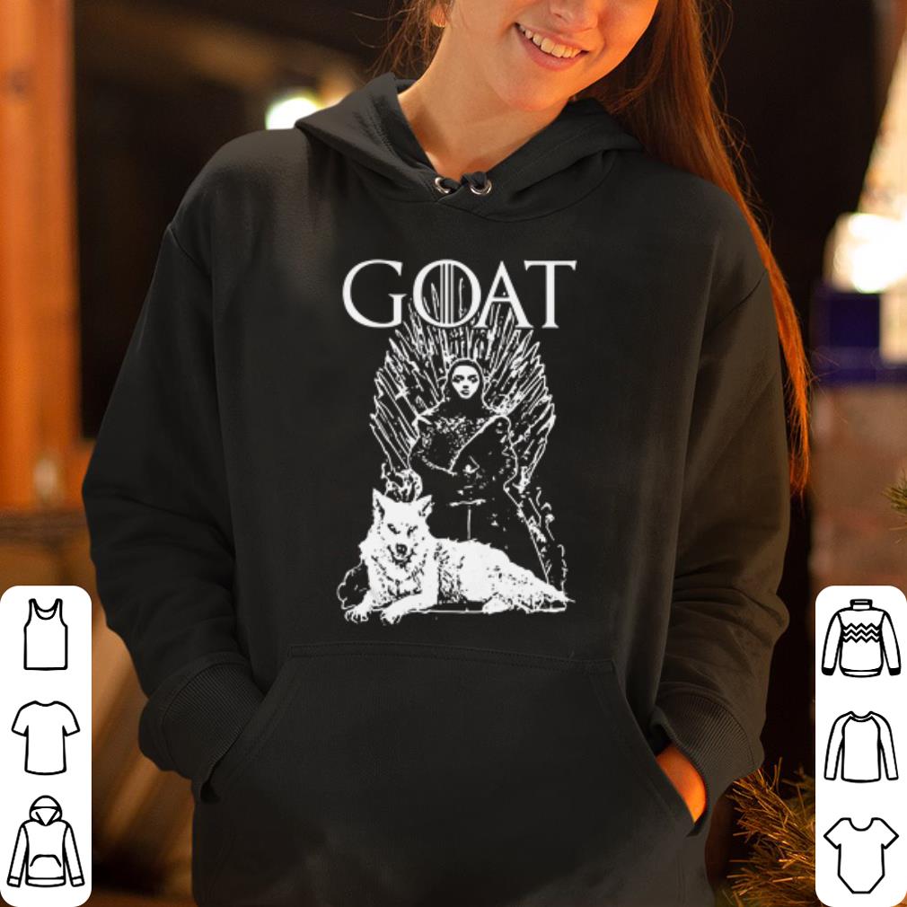 Game of thrones arya stark goat shirt 4 - Game of thrones arya stark goat shirt