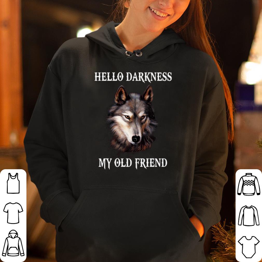 House Stark hello darkness my old friend shirt 4 - House Stark hello darkness my old friend shirt