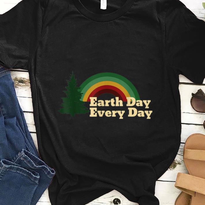 Awesome Earth Day Everyday Rainbow Pine Tree shirt 1 - Awesome Earth Day Everyday Rainbow Pine Tree shirt