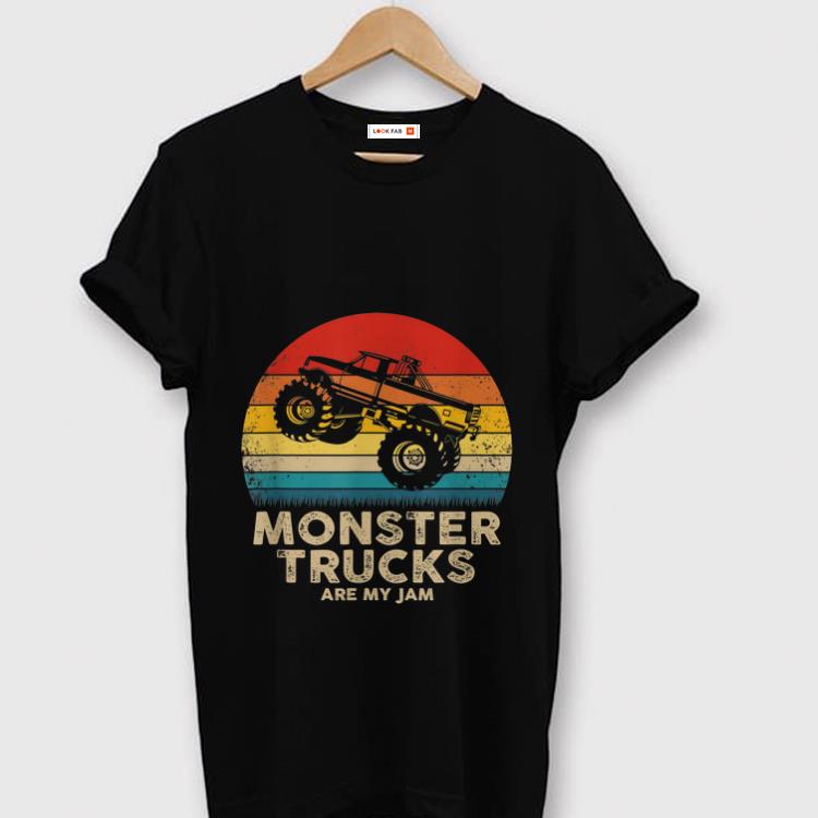 Awesome Monster Truck Are My jam Vintage shirt 1 - Awesome Monster Truck Are My jam Vintage shirt