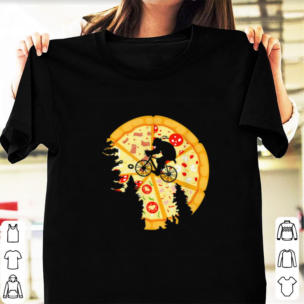 Awesome Ninja Turtle Bike Flying Across Pizza Moon shirt 1 - Awesome Ninja Turtle Bike Flying Across Pizza Moon shirt