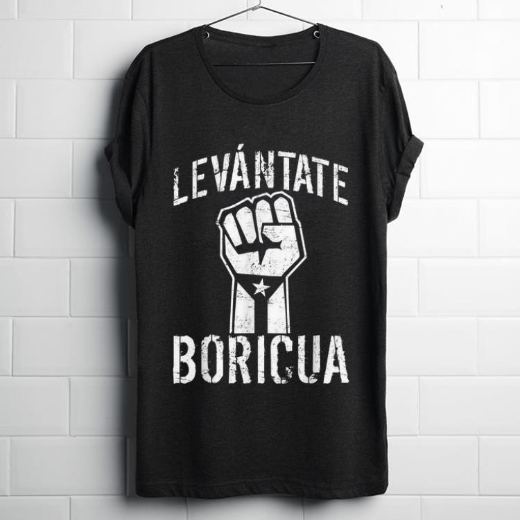 Awesome The Fist Levantate Boricua Puerto Rico Flag Ricky Renuncia Bandera Negra shirt 1 - Awesome The Fist Levantate Boricua Puerto Rico Flag Ricky Renuncia Bandera Negra shirt