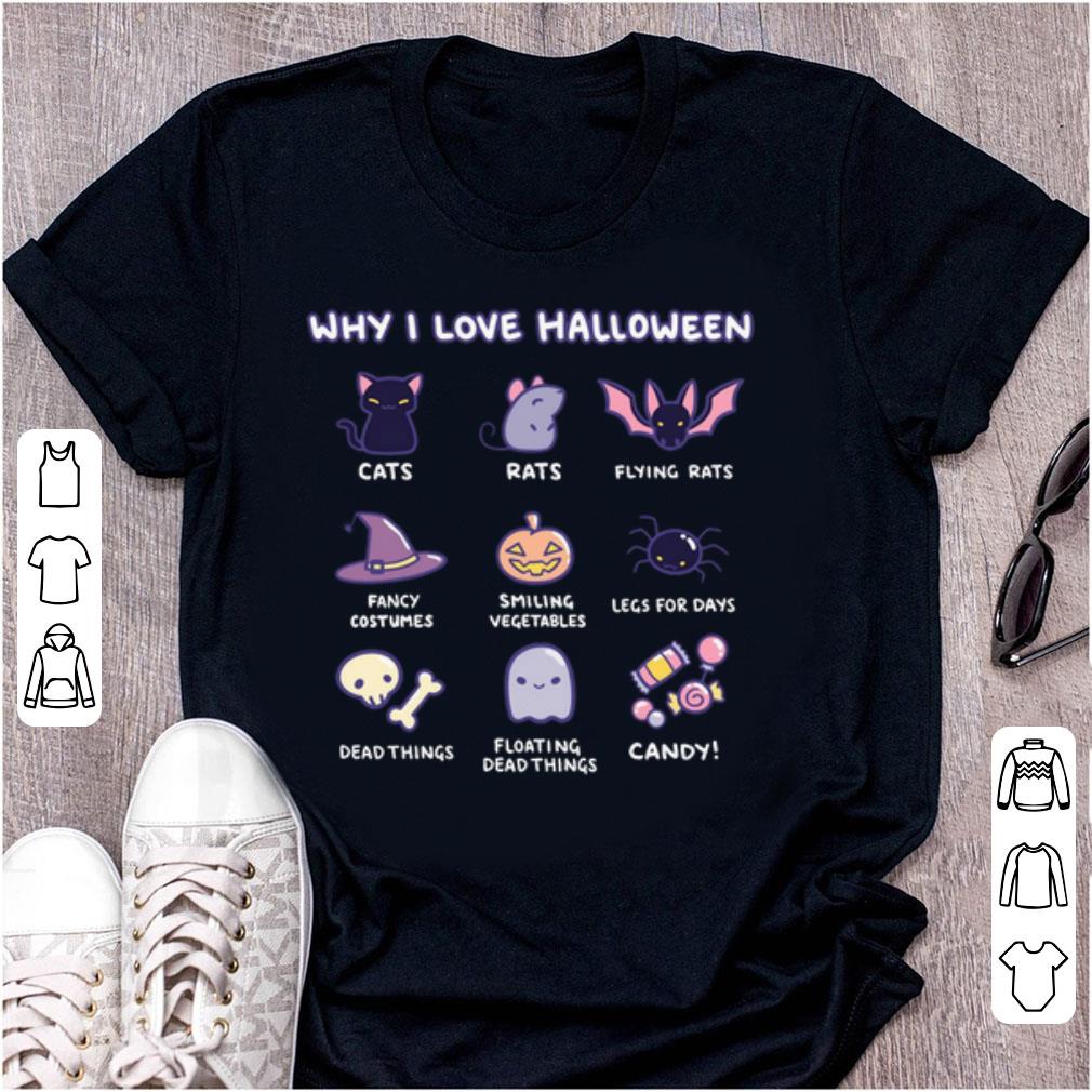 Hot Why I Love Halloween Emoji Collection shirt 1 - Hot Why I Love Halloween Emoji Collection shirt
