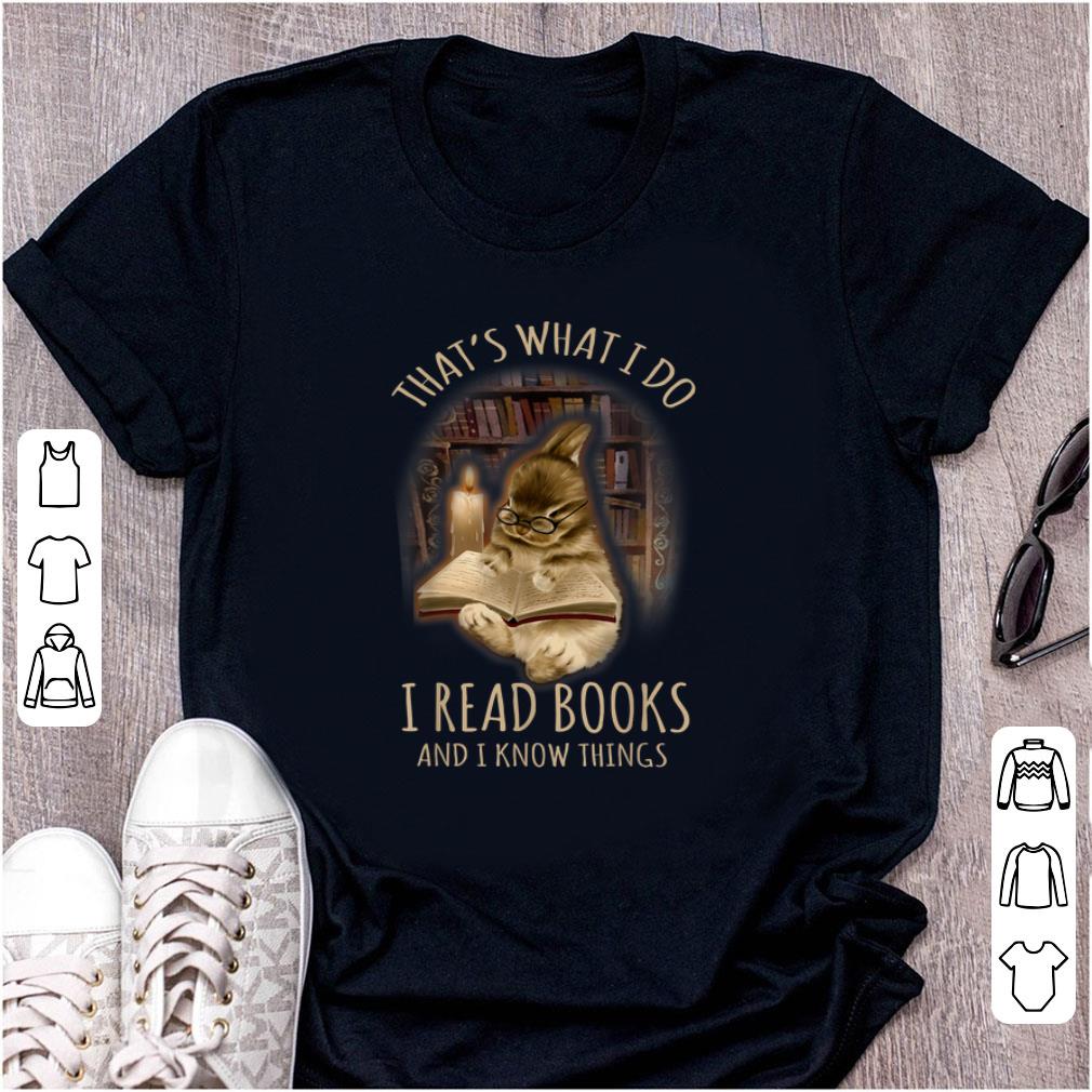 Nice Bunny That s What I Do I Read Books And I Know Things shirt 1 - Nice Bunny That's What I Do I Read Books And I Know Things shirt