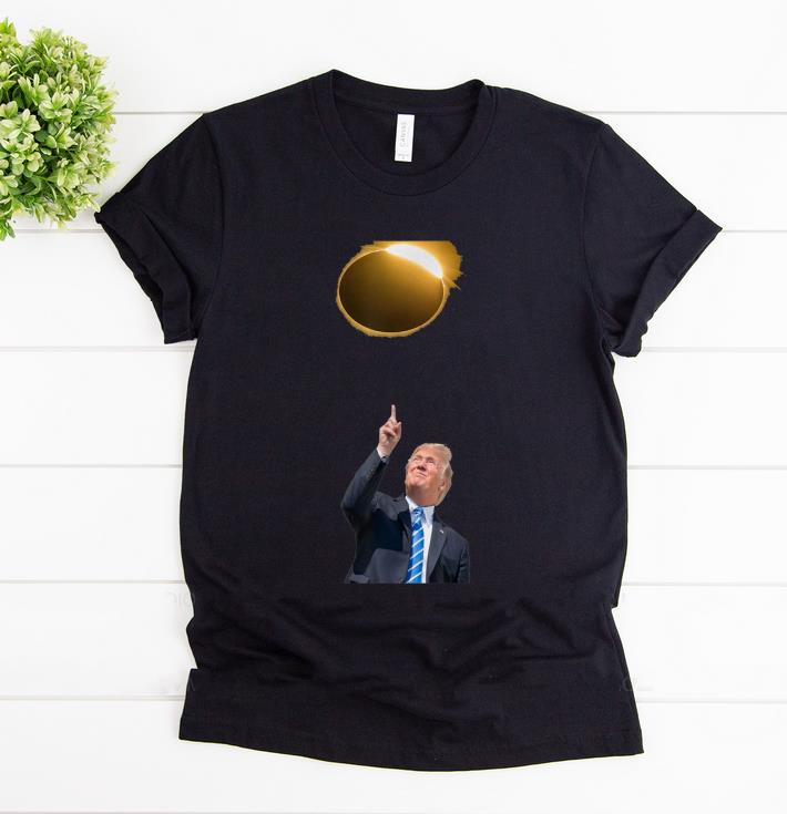 Nice Donald Trump Stares At Solar Eclipse shirt 1 - Nice Donald Trump Stares At Solar Eclipse shirt